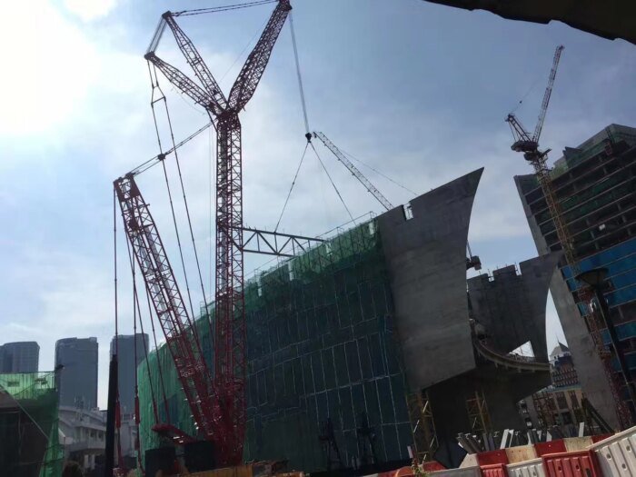 150t Crawler Crane QUY150 ZCC1500V Hydraulic Sale - Image 3