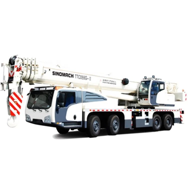 He15acf72e6f342bda92a09cdad0a752e5 Sinomach 55 Ton Truck Crane TTC055G Hoisting Machinery - Image 1