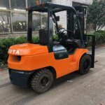 Toyota 50 5 Ton Forklift 4.5m Three Gantry Hot Sale - Image 3