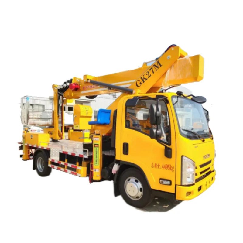 Isuzu 27m Aerial Lift Truck 130hp Small Flying Arm Best Price