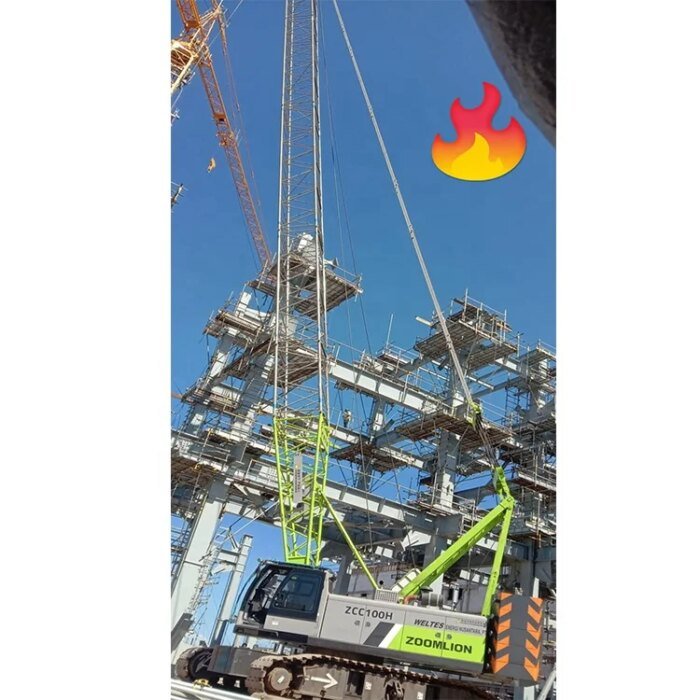 110 Ton Mobile Crane ZRT1100 for Sale Algeria - Image 3