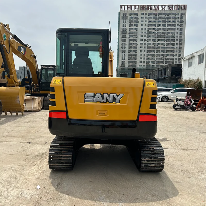 China Used Sany SY60C Mini Crawler Excavator Good Condition - Image 3