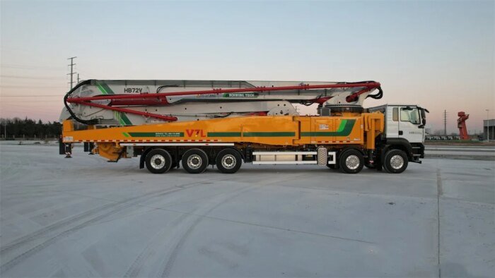 HB72V 71m 180m3/h Concrete Boom Pump Truck - Image 6