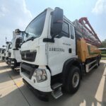 HB47V Truck Mounted Concrete Pump 180m3/h 47m Output