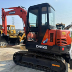 Used Doosan DH55 5.5T Mini Excavator Original Condition - Image 3