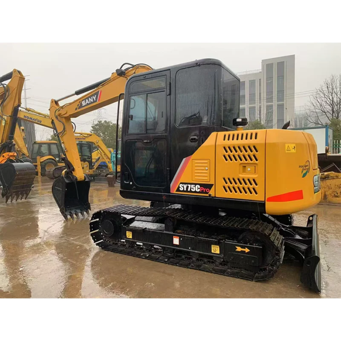 Sany75C Used Crawler Excavator Mini Digging Machine Top Brand - Image 2