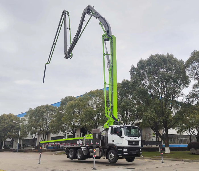 Chinese Top Brand 38M Concrete Pump Truck ZLJ5230THBKF 38X-5RZ - Image 6