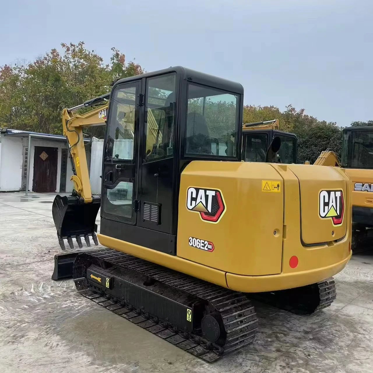 Used Cat306E2 Mini Excavator Japan Super Condition Small Digger