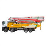 300kw 58m HB58V Concrete Boom Pump Truck Peru