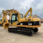 Used CAT 320C 320D Hydraulic Crawler Excavator - Image 2