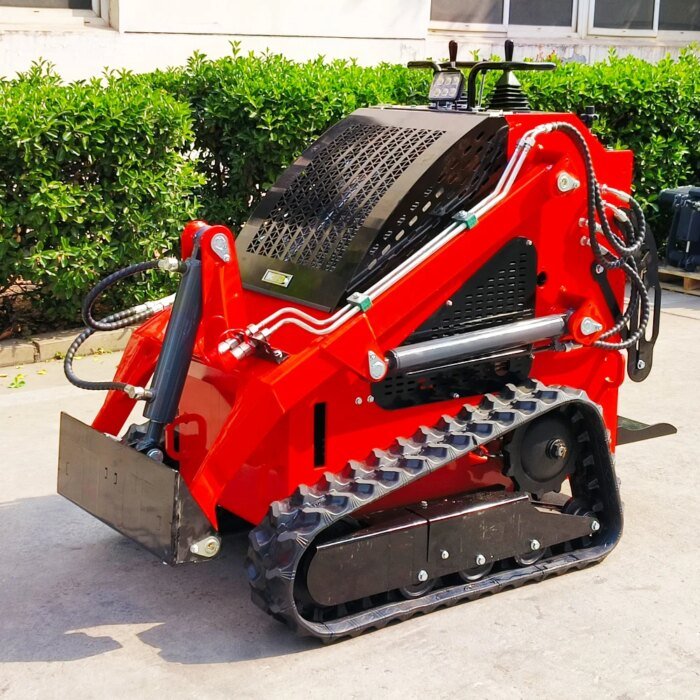 NEW CE EPA Diesel Mini Skid Steer Loader Farm Machinery - Image 2