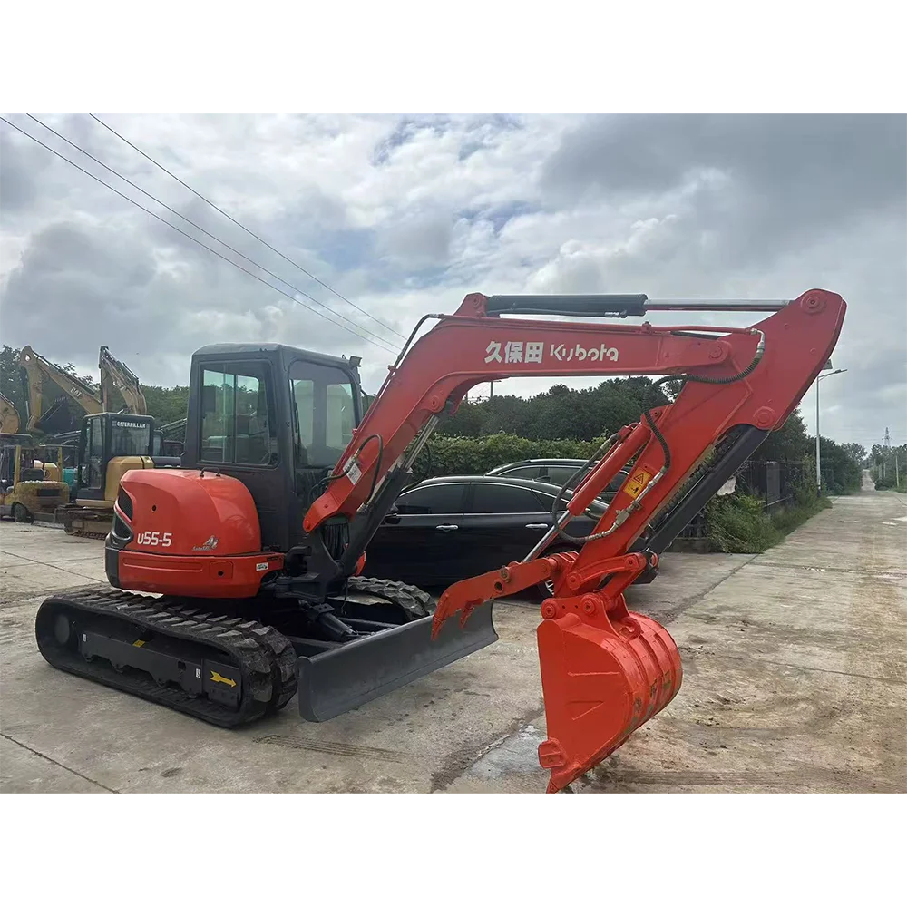 KUBOTA U55 Mini Excavator Hydraulic Crawler Digger Sale