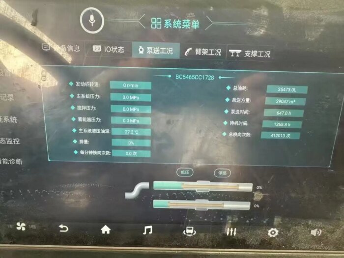 2022 Sany 62m Diesel Concrete Mixer 180m/h Engine Pump - Image 5