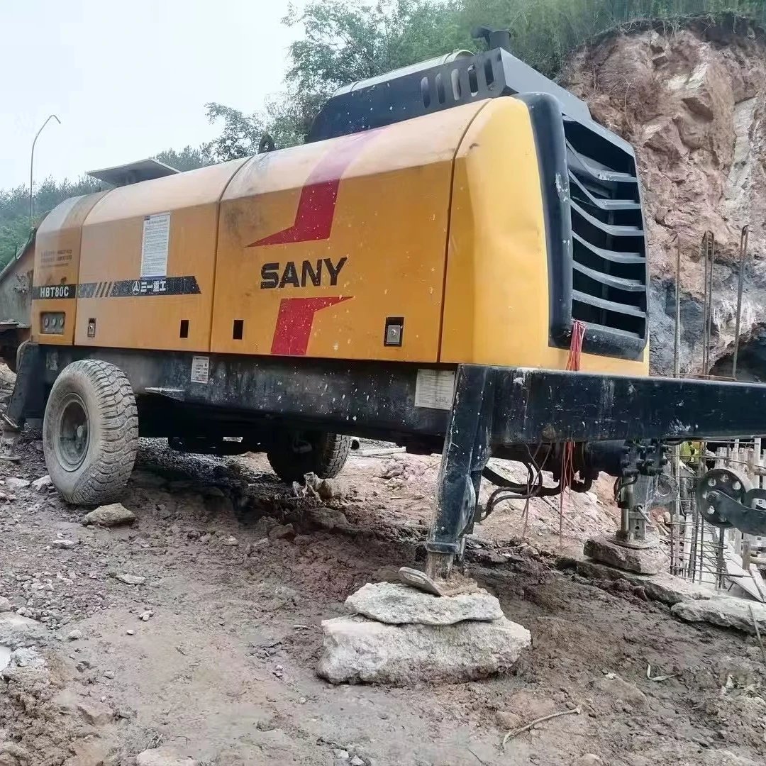 Sany 8018 & 6013 Diesel Trailer Pumps 186KW 85m/h