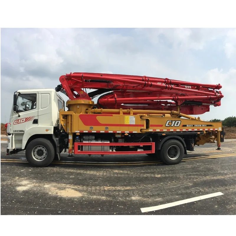 Concrete Machinery 390C-10 39m 120m3/h Pump Truck