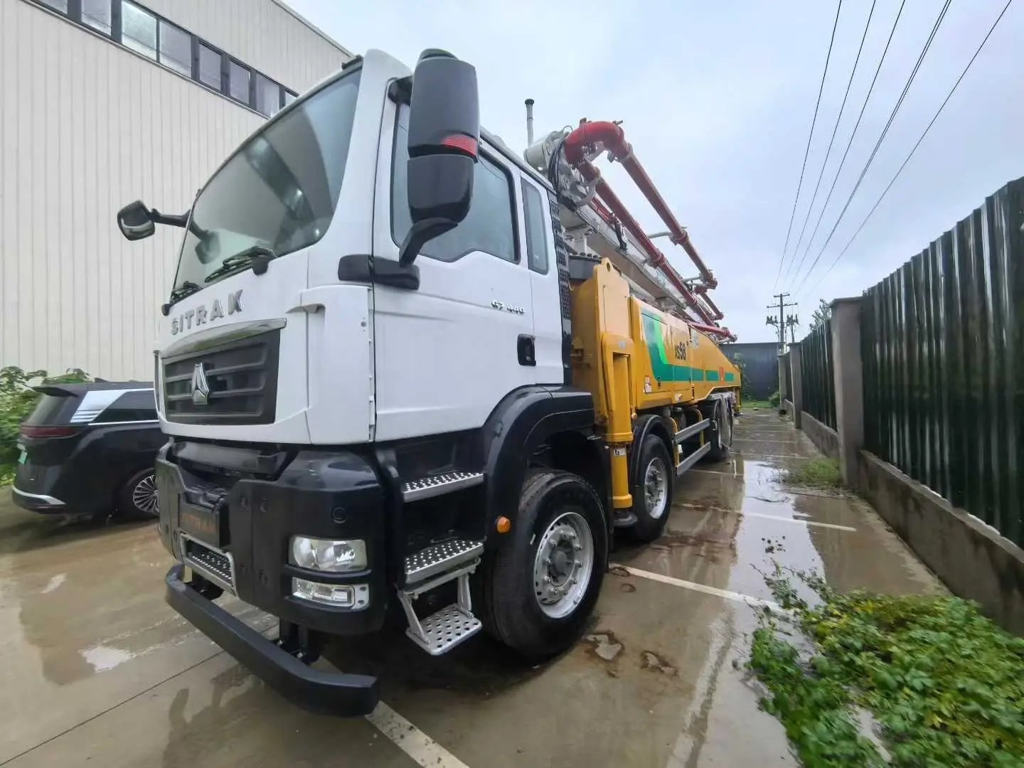 XS58 58m Concrete Pump Truck Hot Sale Optional Chassis