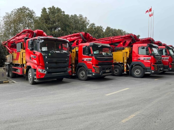 SY5230THBF 390C-10 39M Truck Mounted Concrete Boom Pump - Image 3