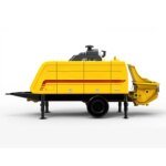 HBT5008C-6Y 55m3/h Diesel/Electric Trailer Concrete Pump