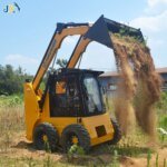 China OEM Skid Steer Loader 200-300KG Compact Mini Construction Machine