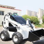 4x4 Mini Skid Steer Loader Compact Front End Equipment - Image 4