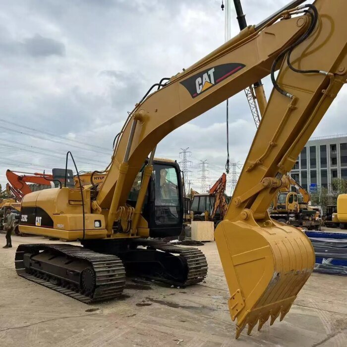 Used CAT 320C 320D Hydraulic Crawler Excavator - Image 4