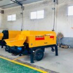 Portable Electric Concrete Trailer Cement Pump - Image 3