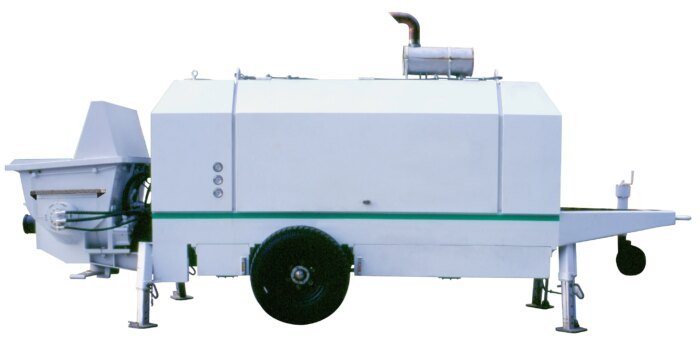 6 Ton Trailer Concrete Pump HBT60-13-132S High Performance - Image 3