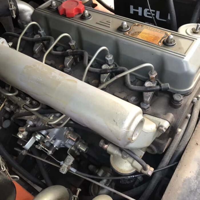 Used HELI 30 3 Ton Forklift Truck Four Wheel Drive Good Engine - Image 4