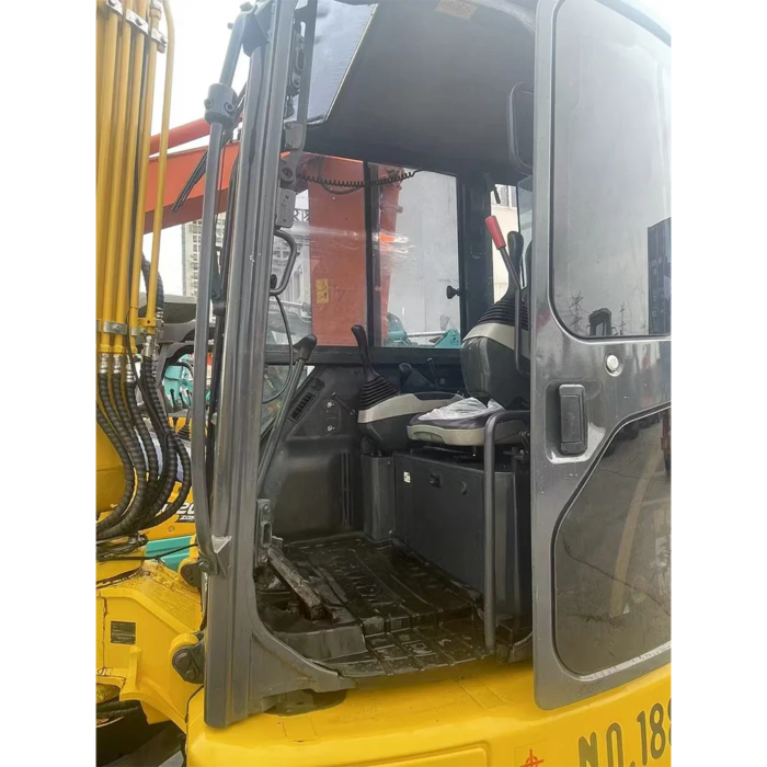 Used Komatsu PC55 Mini Hydraulic Crawler Excavator for Sale - Image 6