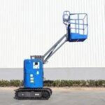 New Manlift Platform Electric Hydraulic Lifts Steel Made