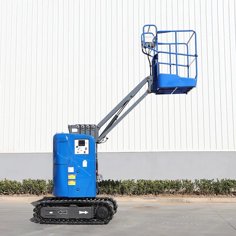 New Manlift Platform Electric Hydraulic Lifts Steel Made