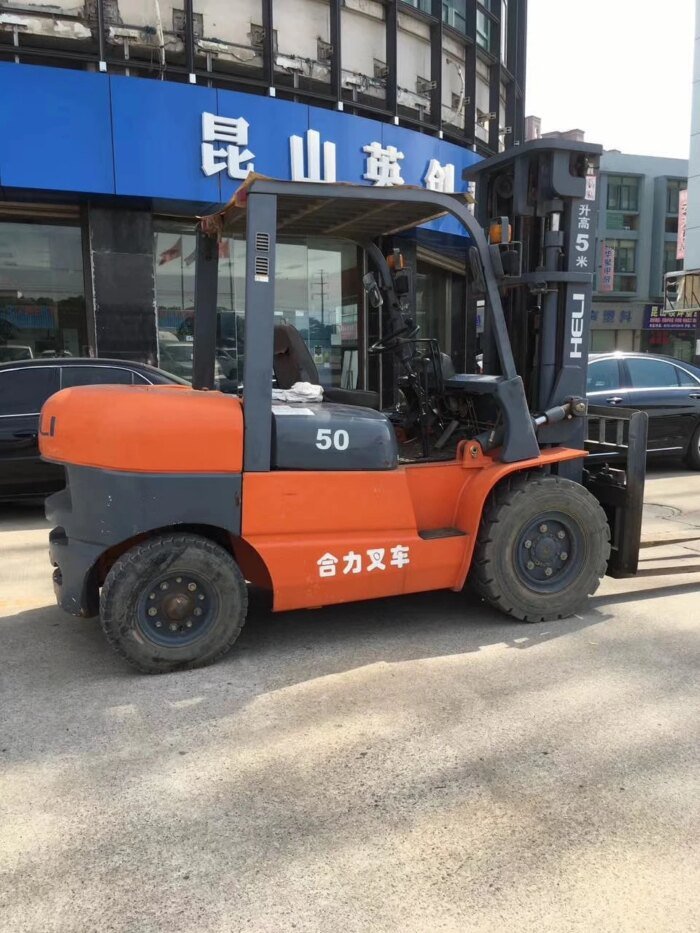 HELI 50 Forklift 5 Ton 5M High Quality Secondhand Truck - Image 2